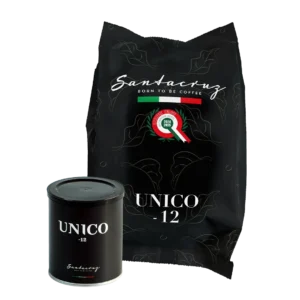 Unico -12 caffè in grani e macinato Santacruz 88% Arabica | 12% Robusta