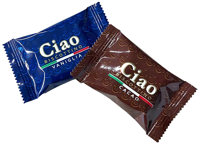 Biscottino Ciao gusto vaniglia o cioccolato